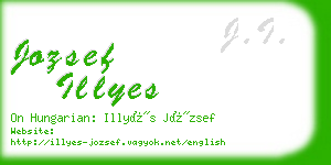 jozsef illyes business card